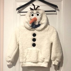 Olaf (Frozen) child’s costume/sweatshirt